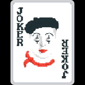 Balatro : Sticker carte Joker (11-20) - Autocollant en vinyle de haute qualité