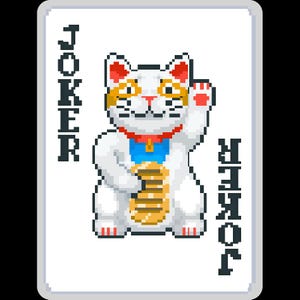 Balatro : Sticker carte Joker (91-100) - Autocollant en vinyle de haute qualité