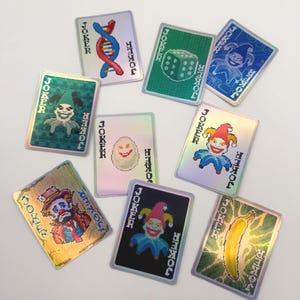 Balatro: 9 Joker Card-stickers naar keuze: vinylsticker van topkwaliteit