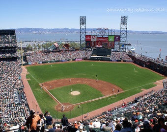 San Francisco Giants AT&T Park 4x6 Print Only or Blank Photo Card Option