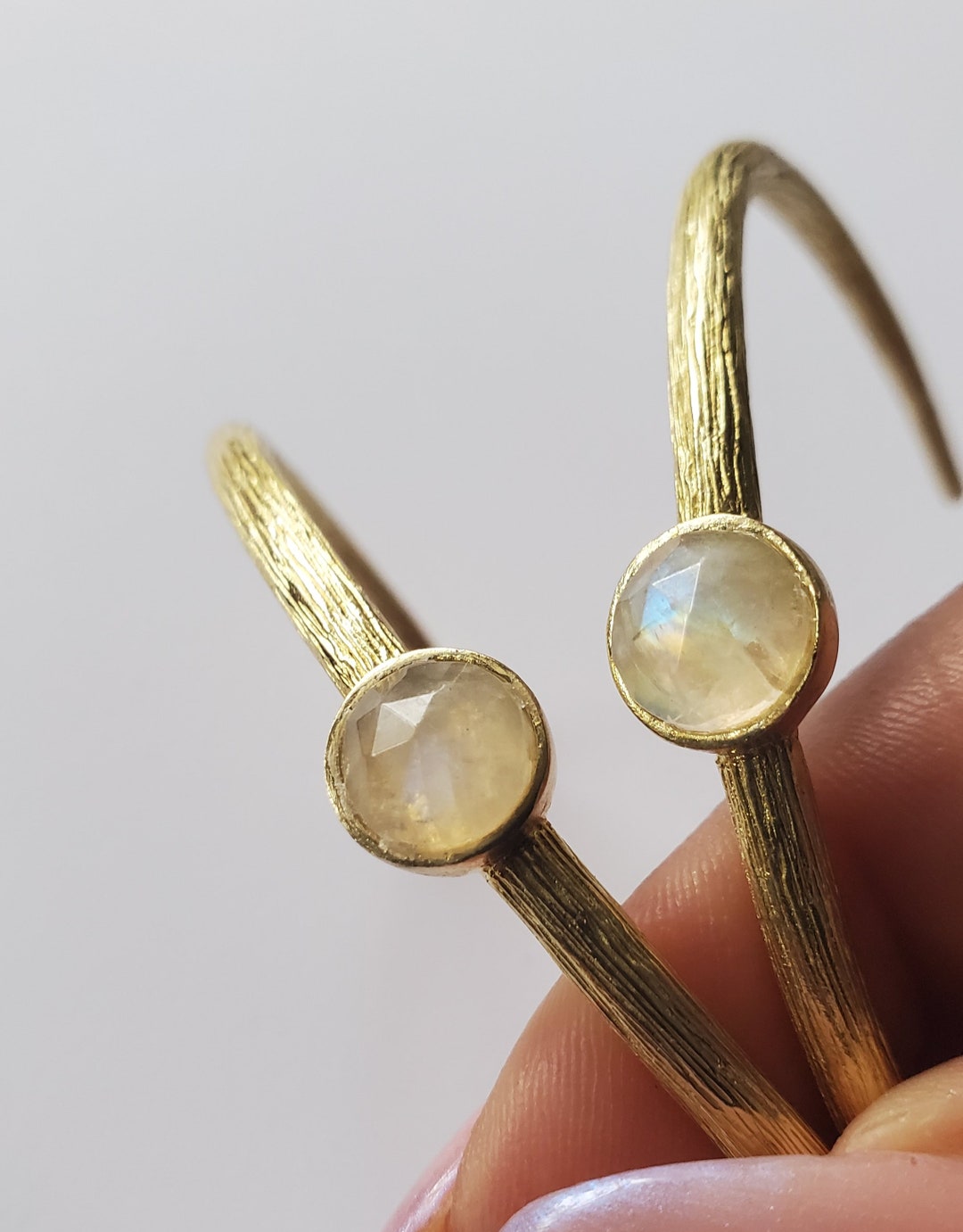 Classic Modern Gold Cuff// Everyday Brass Gold Bracelet Cuff