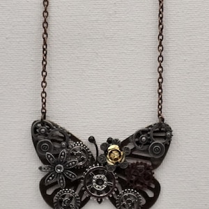 Steampunk Butterfly with gears
