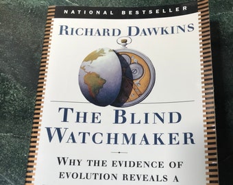 Blind Watchmaker by Richard Dawkins Soft Cover Book Vintage 1996 Darwinism Defense Scientific          Evolution Facts National Best Seller