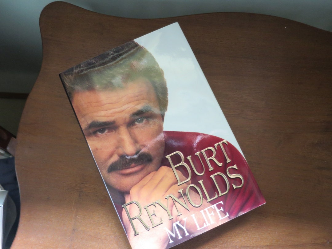 Burt Reynolds Autobiography My Life First Edition Hard Cover W/ Dust Jacket  1994 Famous Movie Star Celebrity Book - Etsy, image size:1080x810