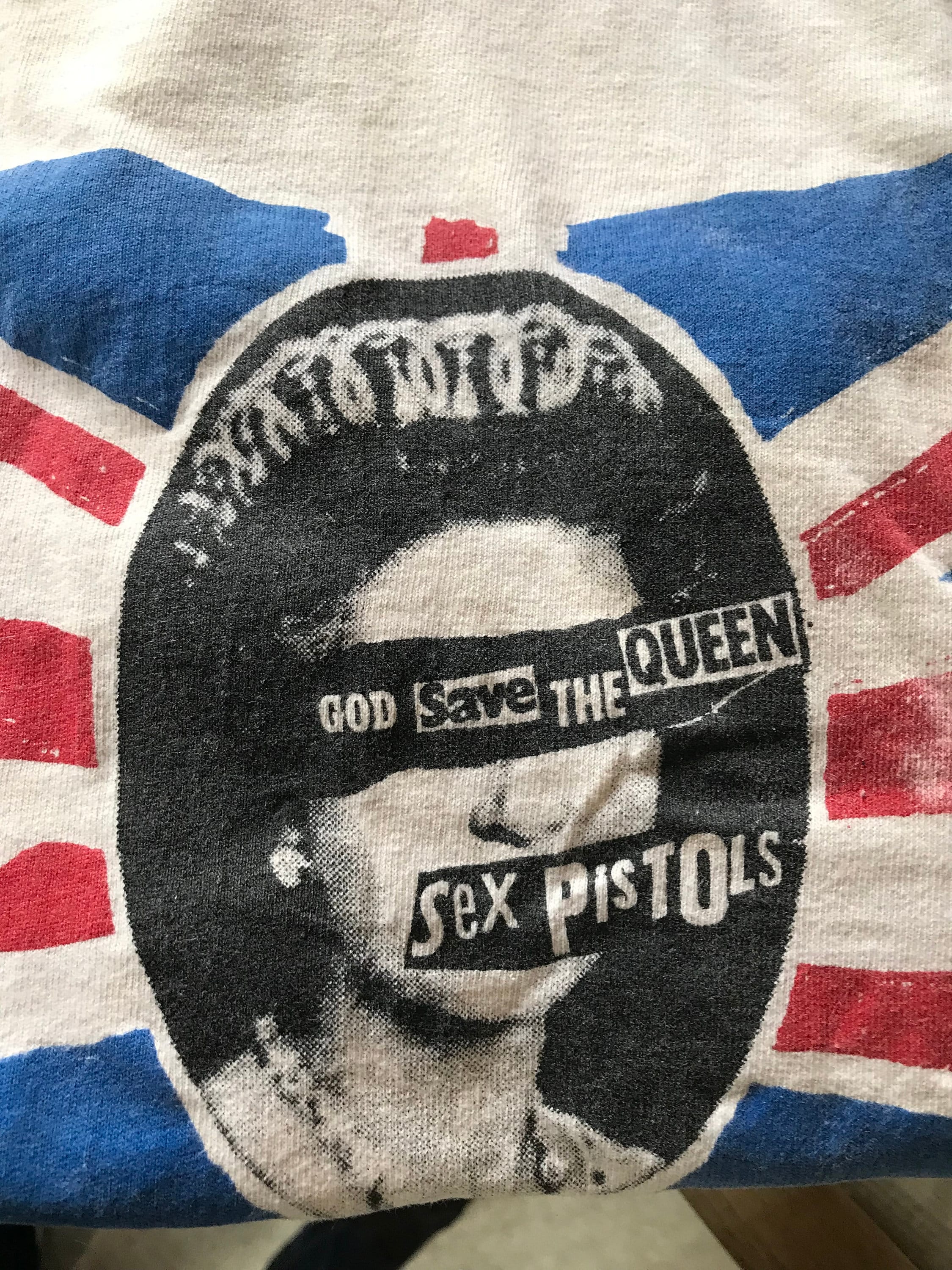 Sex Pistols God Save the Queen Tee UK Flag Graphic White 100% - Etsy.de