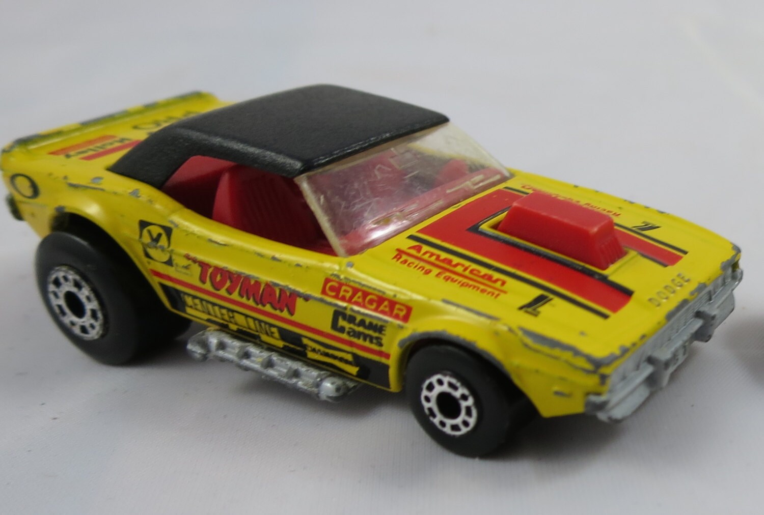 Dodge Challenger Matchbox SuperFast Toy Car 1975 Vintage Made Etsy