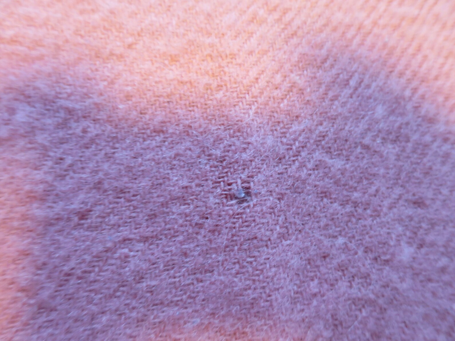 Rose Pink Wool Blanket Full Size 52 X 71 Inches All Wool Woven Etsy