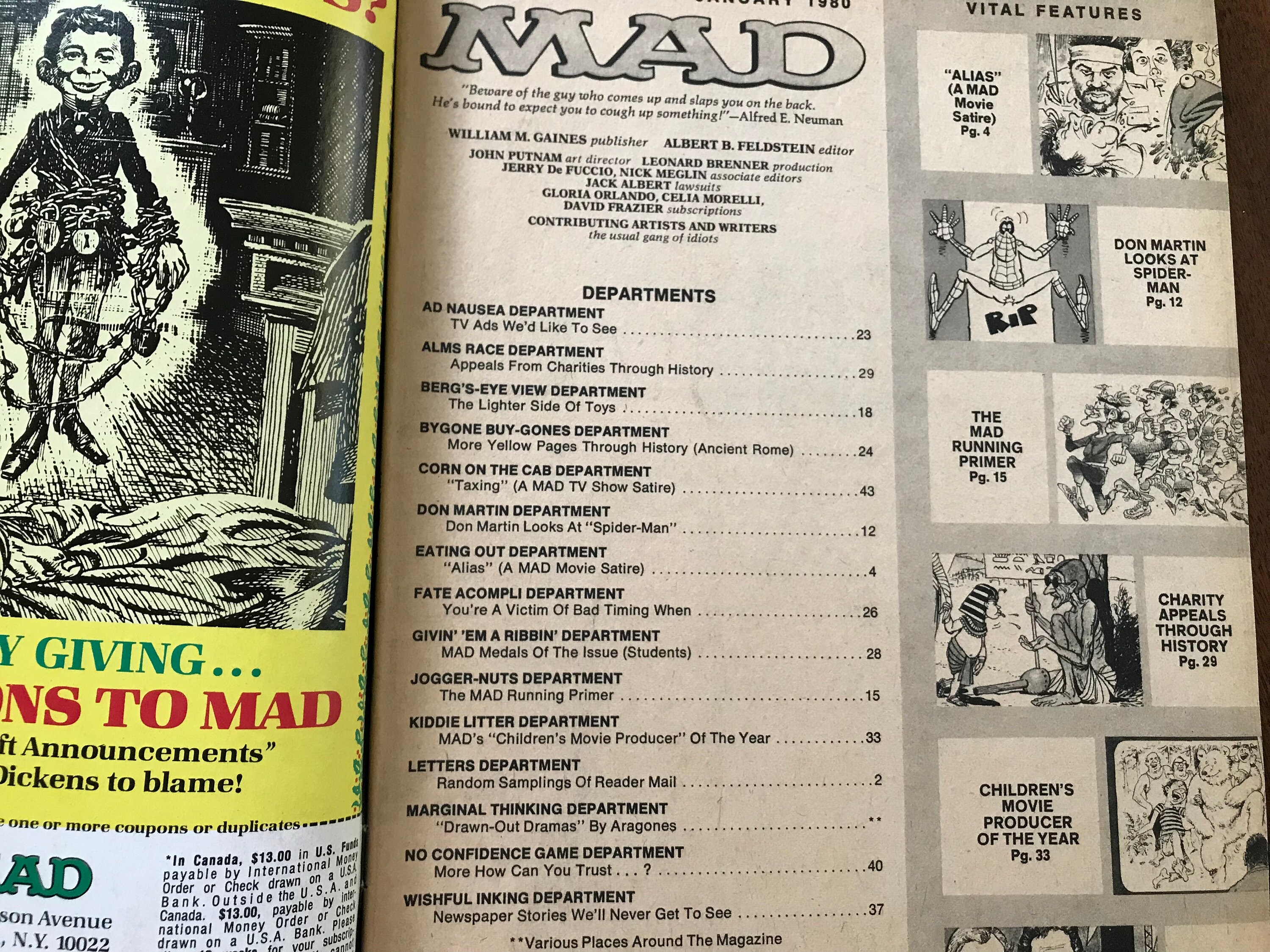 MAD Magazine March 1976 No. 181 Bicentennial Salute Issue