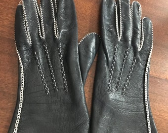 小物 Vintage Star leather glove Vintage Star leather glove