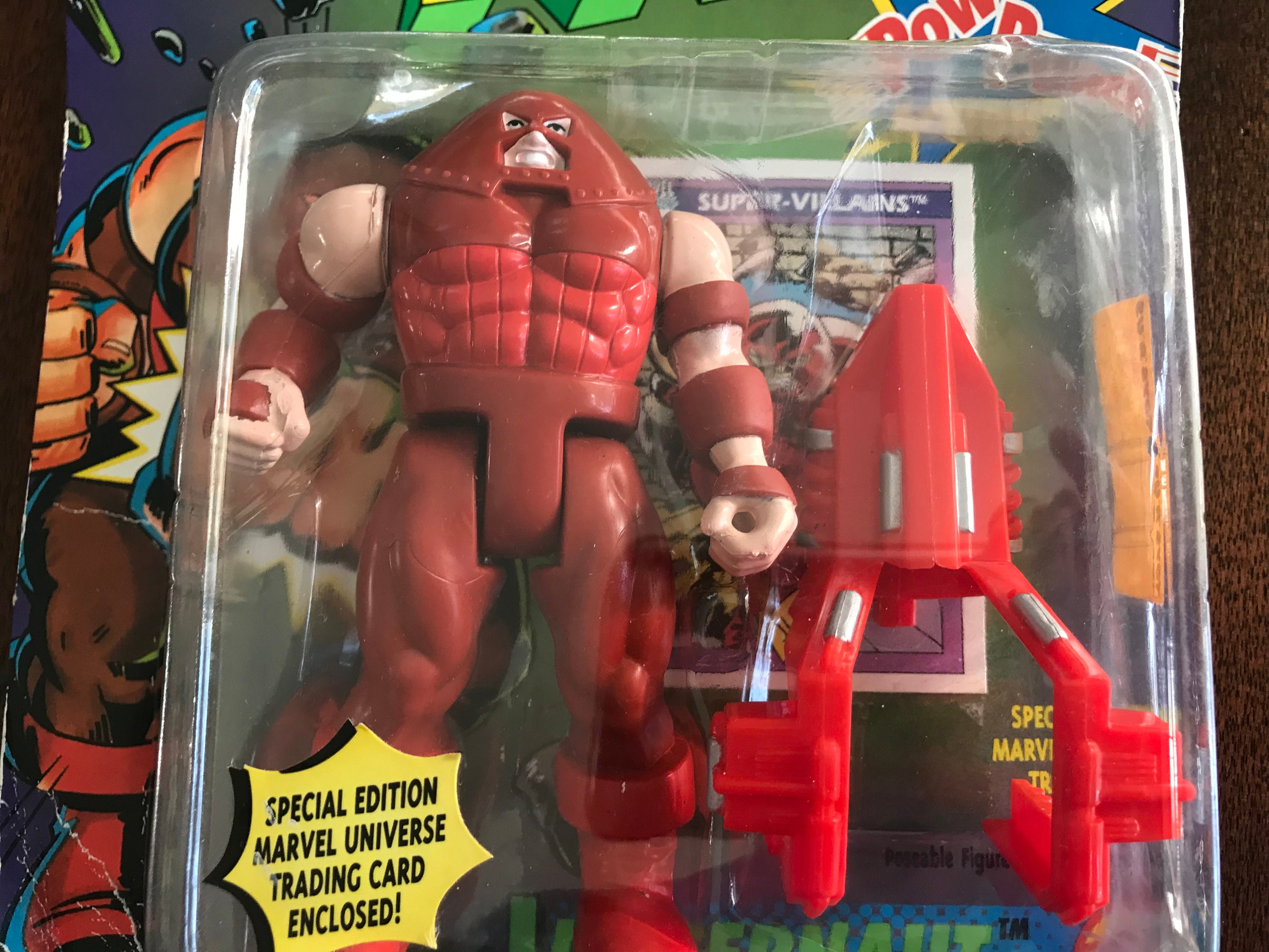 Juggernaut Uncanny X Men Action Figure W/ Power Punch Battering