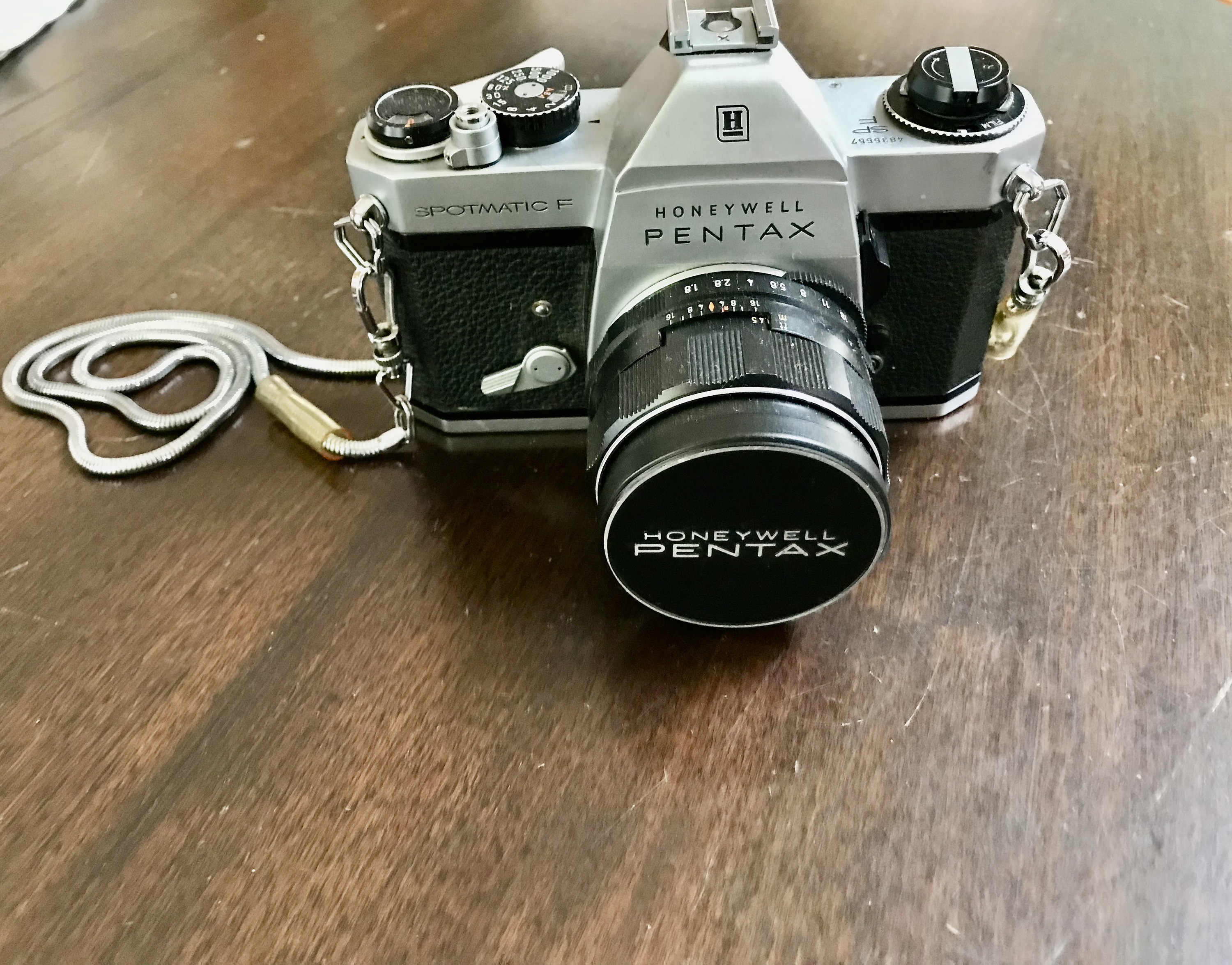 Honeywell Pentax Spotmatic F Camera, Metal Chain Strap, 35 MM Takumar Lens Vintage 1970s Asahi Lens Camera W/ Strap - Etsy Honeywell Pentax Spotmatic F Camera, Metal Chain Strap, 35 MM Takumar Lens Vintage 1970s Asahi Lens Camera W/ Strap - Etsy