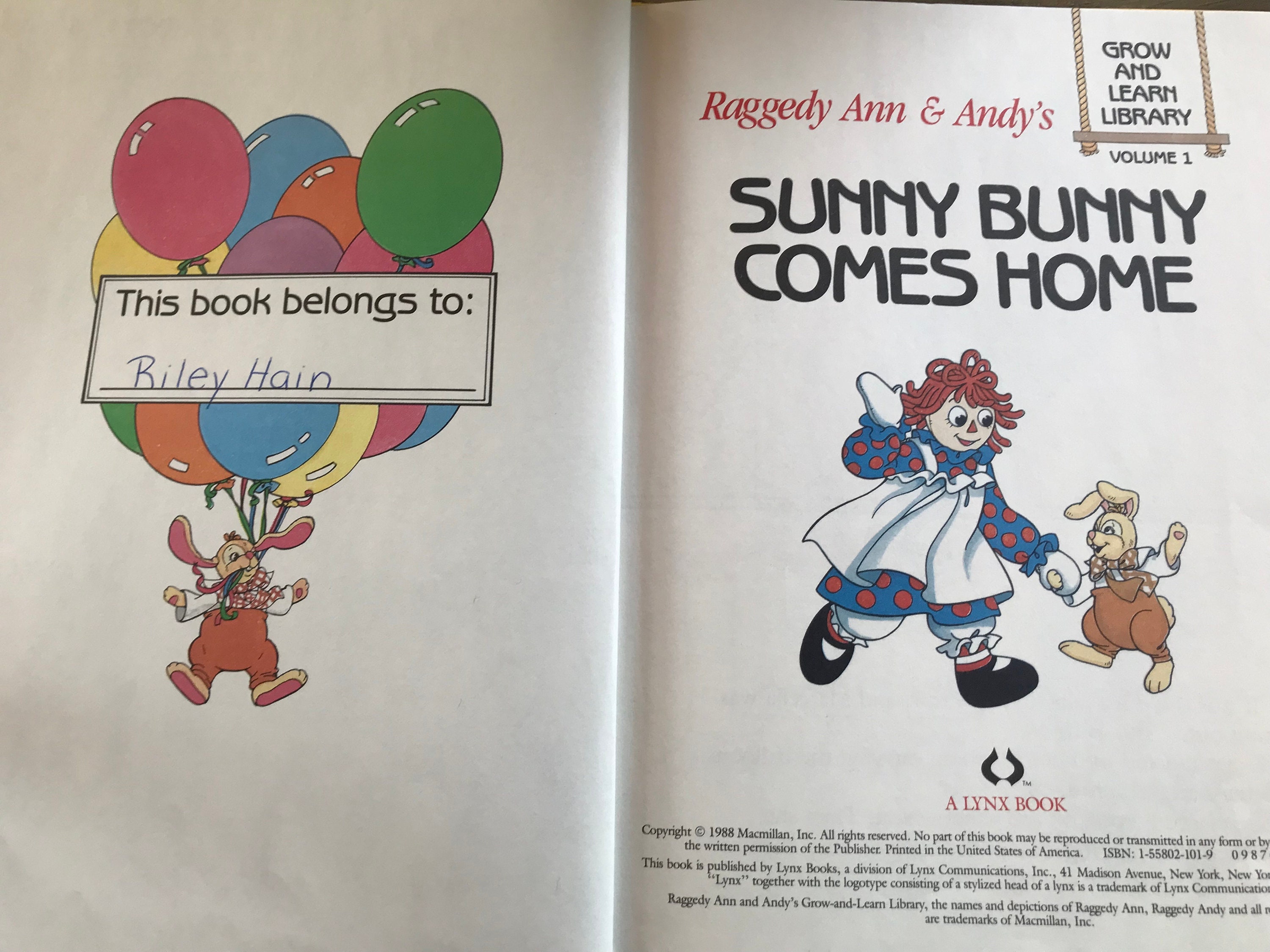 Raggedy Ann Andy's Book Set Grow and Learn Library by Macmillan Raggedy Ann Andy's Book Set Grow and Learn Library by Macmillan