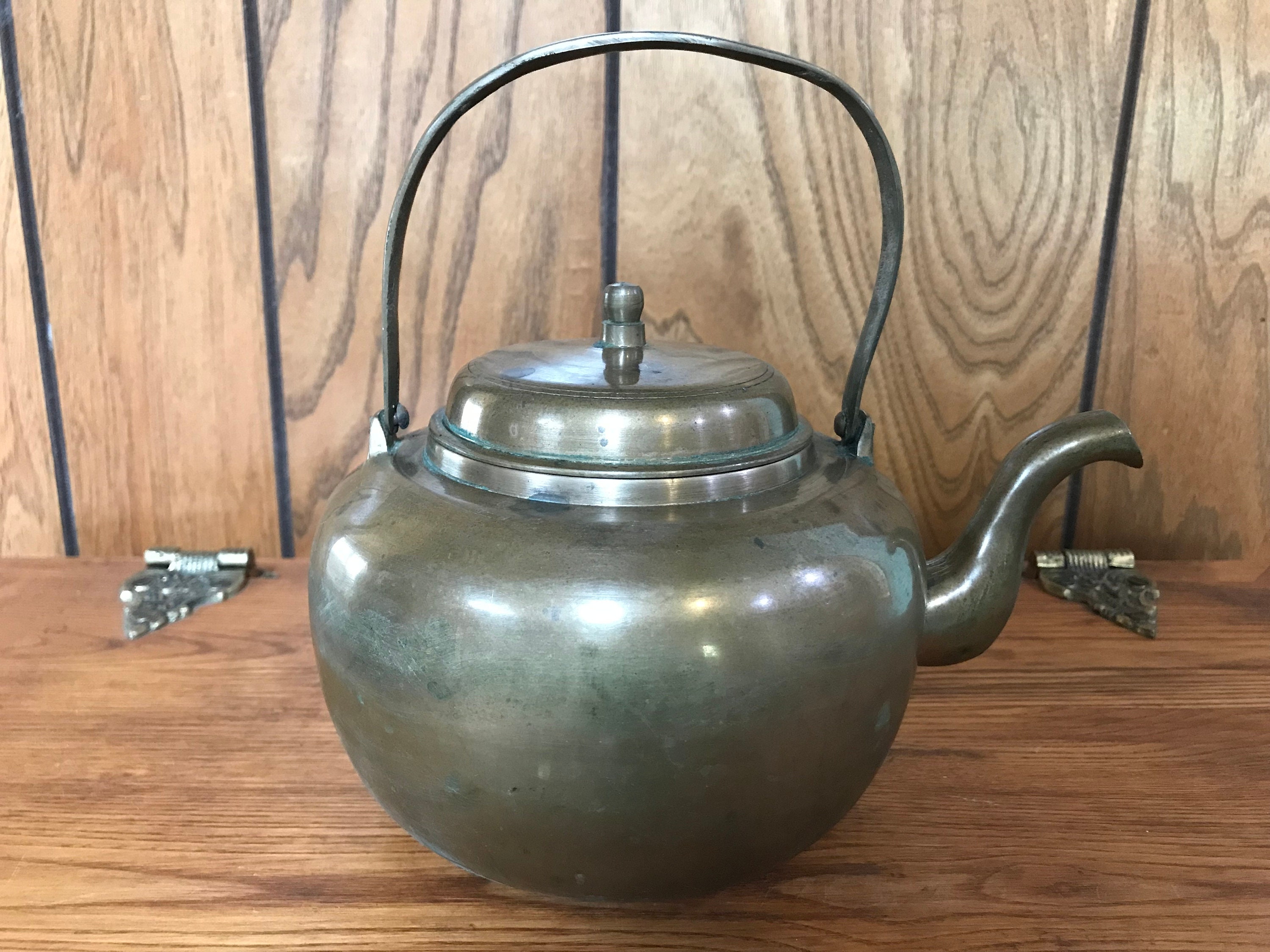 Korean Brass Teapot - Etsy