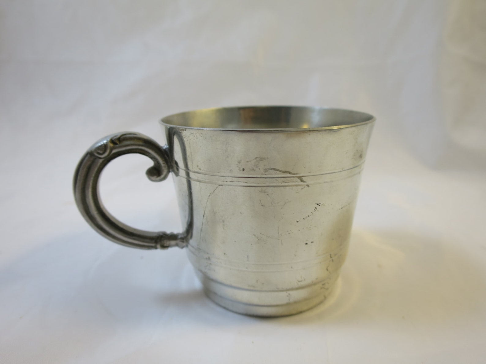 Pewter Baby Cup 2.5 Inches Made in Sheffield England Antique Etsy