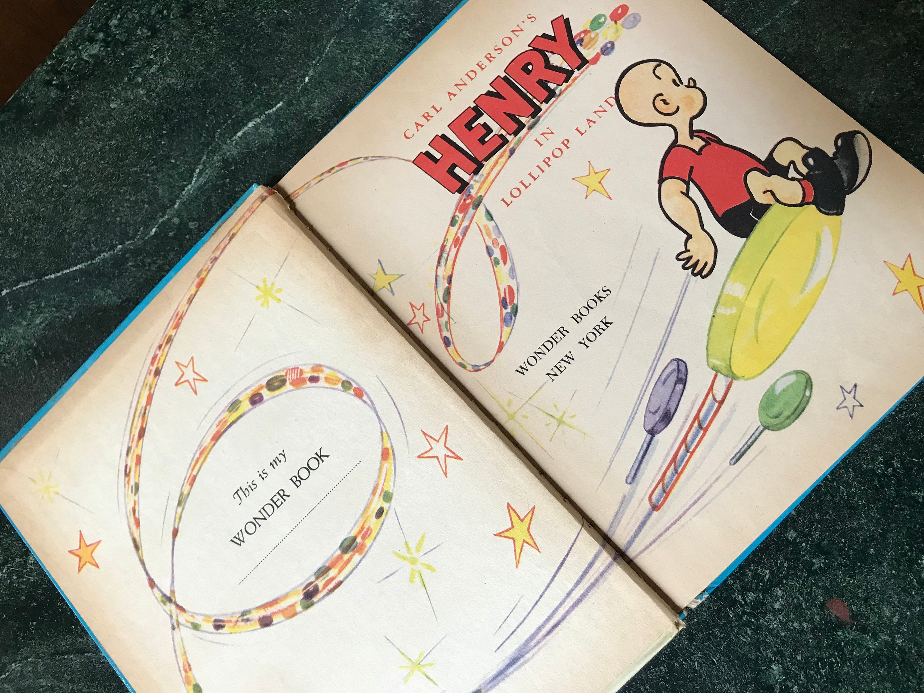 【中古】 こどもの情景/パピルス/アラン・アレクサンダー・ミルン Henry in Lollipop Land A Wonder Book #664 Wonder Book by
