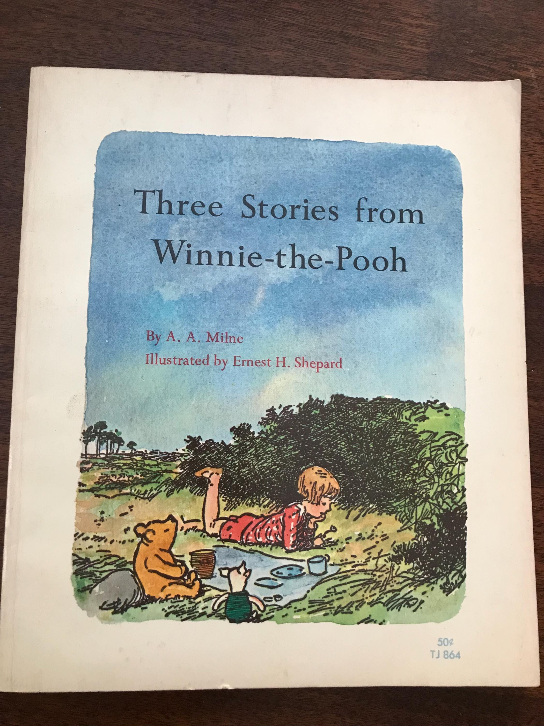 3 Stories From Winnie the Pooh Book by A A Milne Charming