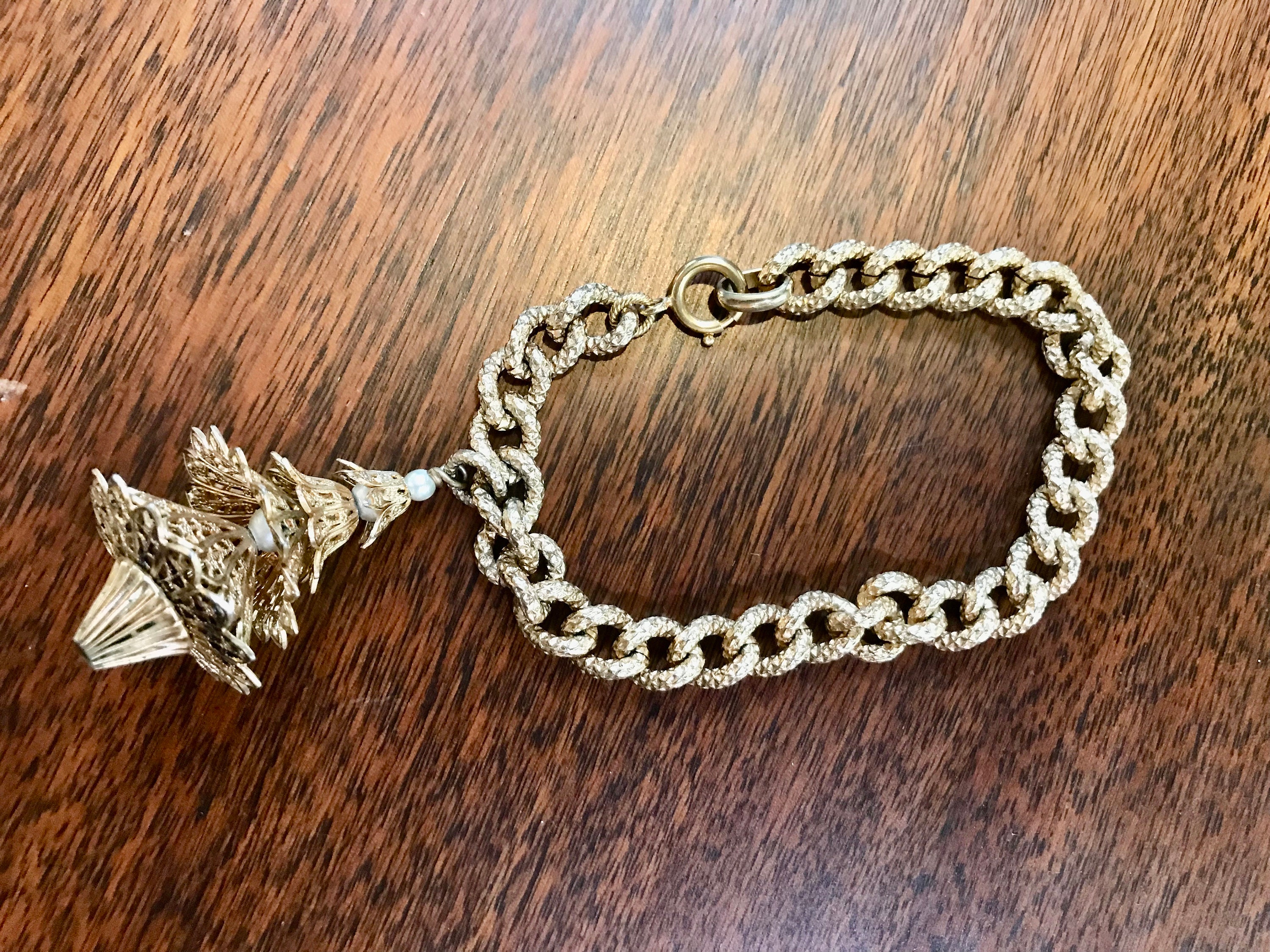 Vintage Napier Charm Bracelet - Etsy