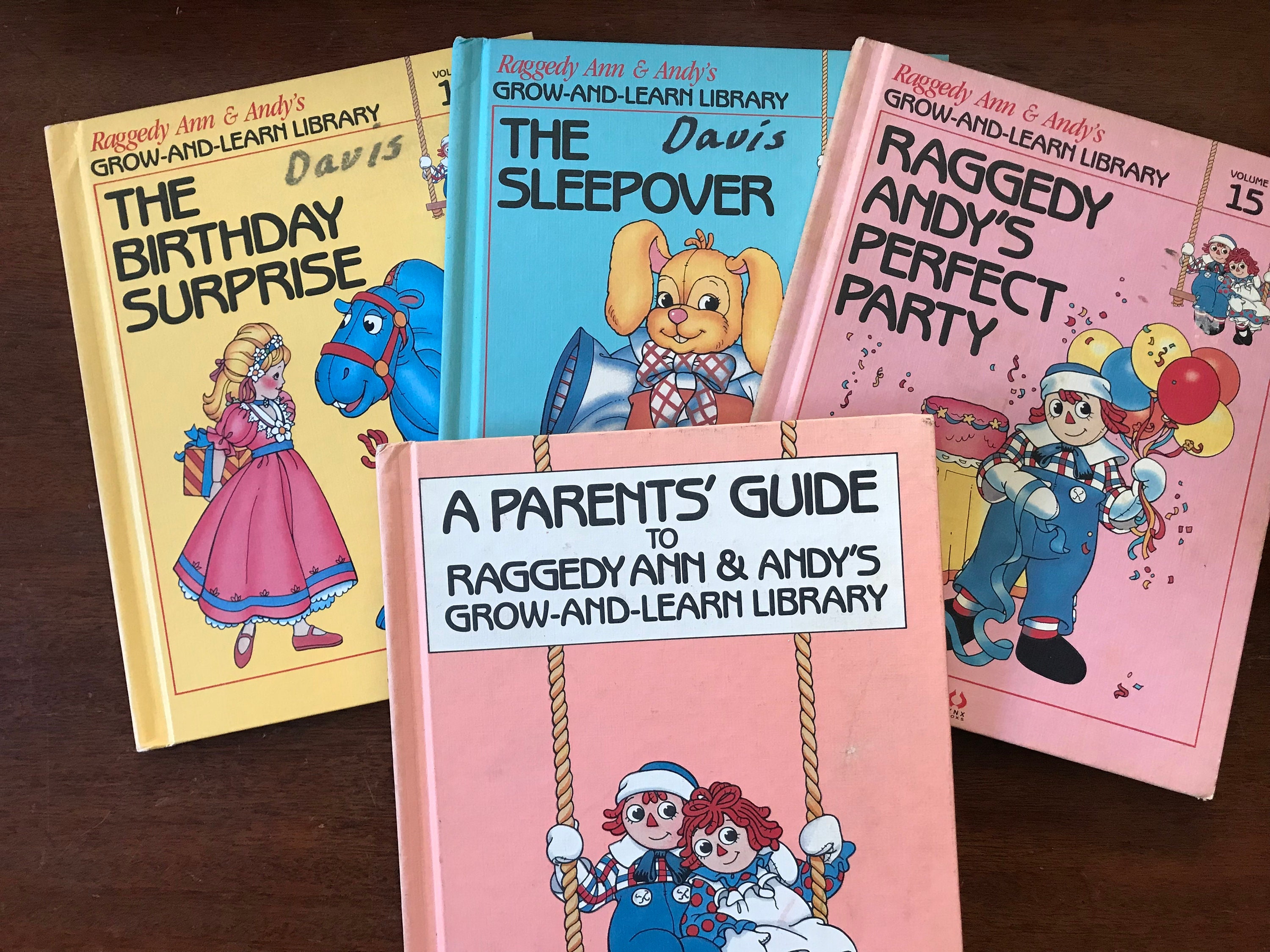 Raggedy Ann Andy's Book Set Grow and Learn Library by Macmillan