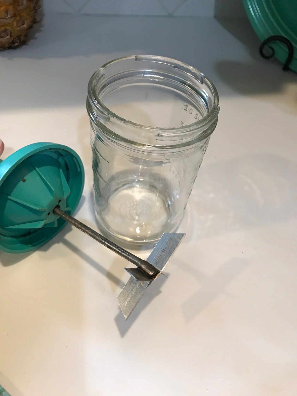 bottom nut old Plastic style w bottom nut old Plastic style w