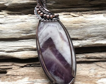 Amethyst Necklace, Amethyst Pendant, Purple Pendant, February Birthstone,