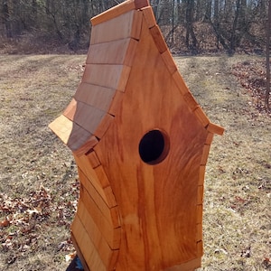 Whimsical Style Birdhouse – Charming Handcrafted Birdhouse for Your Garden or Backyard