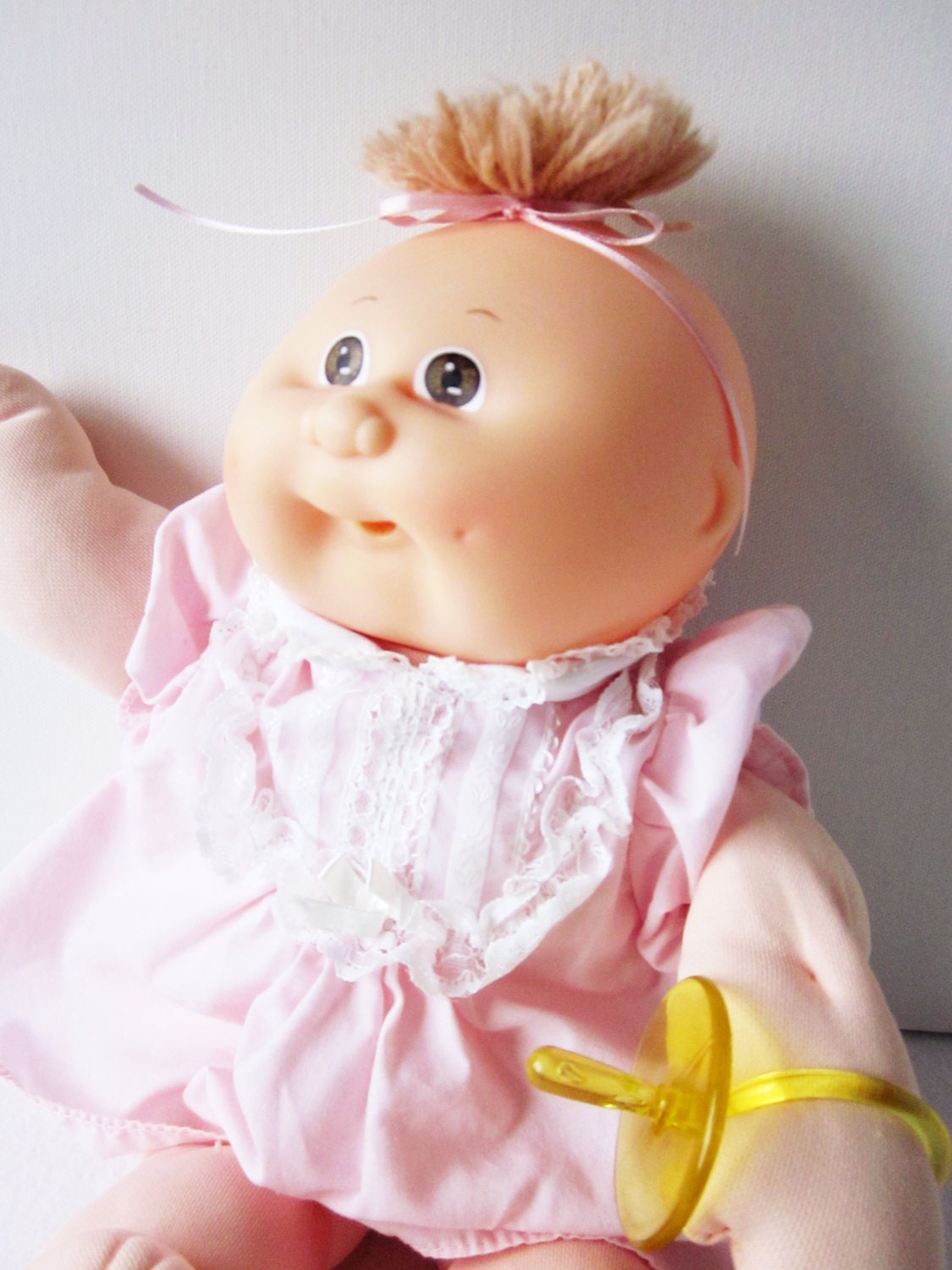 Vintage Cabbage Patch Doll Preemie Girl Beige Hair Brown Etsy