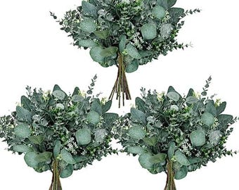 Artificial Eucalyptus Stems – Mixed Greenery for DIY Floral