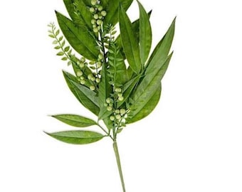 Artificial Eucalyptus Stems – Faux Willow Greenery for Vases & DIY Arrangements (9 Pack)