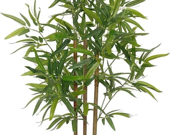 4FT Artificial Bamboo Plant – Faux Greenery for Home & Office