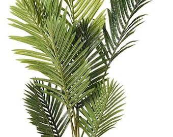 4FT Artificial Kentia Palm Tree – Faux Tropical Indoor Floor Plant