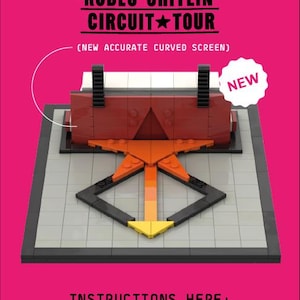 NEW Cowboy Carter tour Stage (INSTRUCTIONS). Now with curved screen.