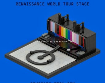 Beyonce Renaissance world tour stage  (INSTRUCTIONS)
