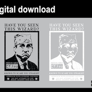 Prison Mike Dangerous Wizard Universal Shirt, Wizard World Shirt, Pottery, The Office Shirt, Michael Scott Shirts, Wizard Shirt, magical Tee
