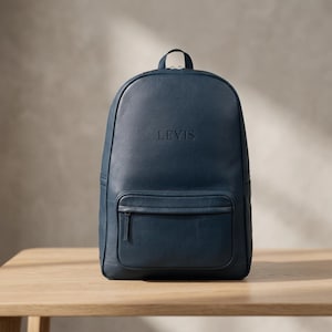 Personalisierter Leder Rucksack Herren, Vollnarben Leder Laptop Rucksack, Ledertasche, Handtasche, Vintage Business Rucksack, Reiserucksack
