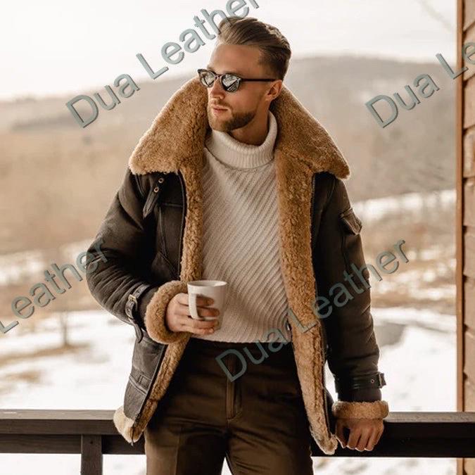 Chaquetas De Piel De Oveja Chaqueta De Piel De Oveja Para Hombre B Chaquetas De Piel De Oveja Chaqueta De Piel De Oveja Para Hombre B