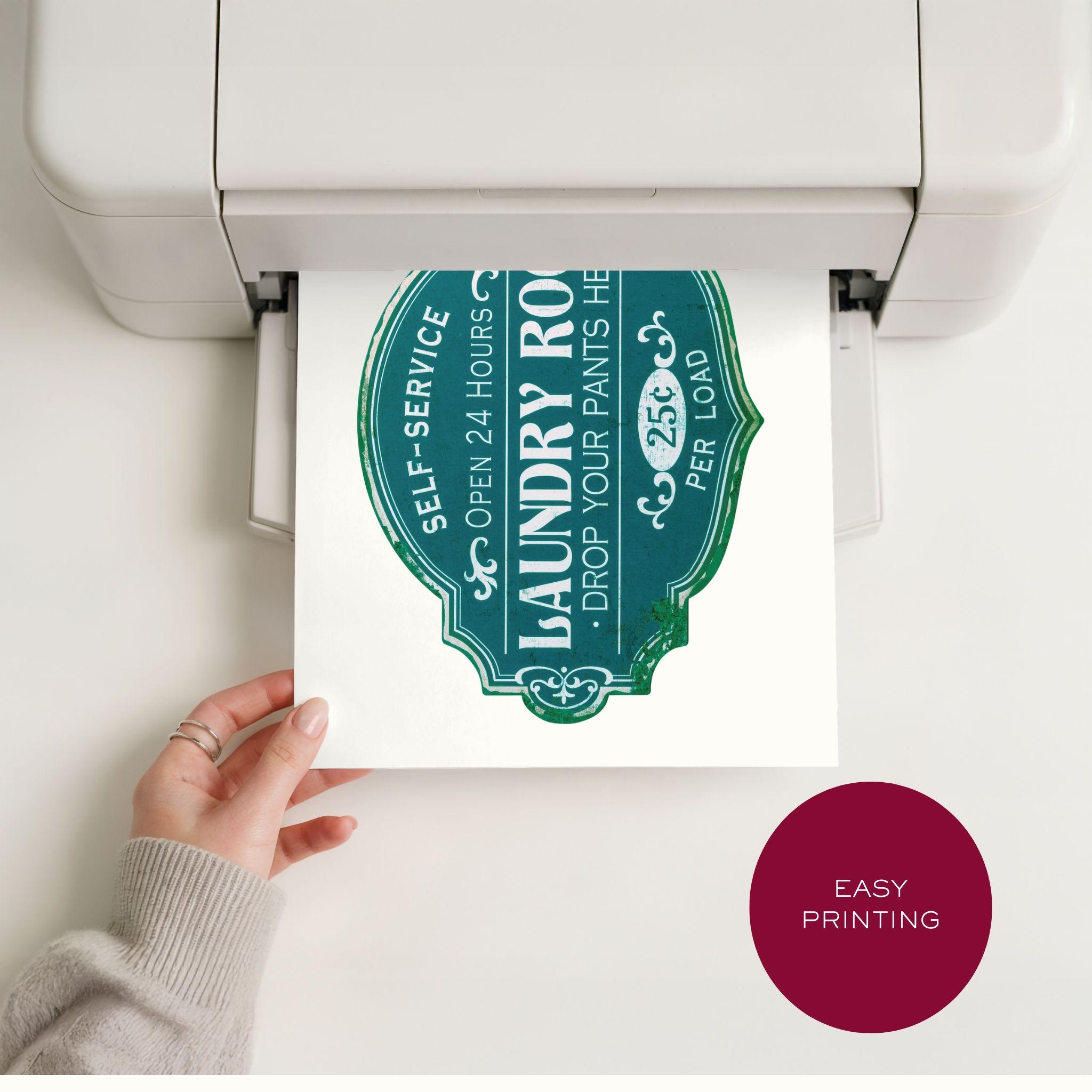 Vintage Laundry Room Sign PNG, Funny Retro Washroom Clipart, Rustic ...