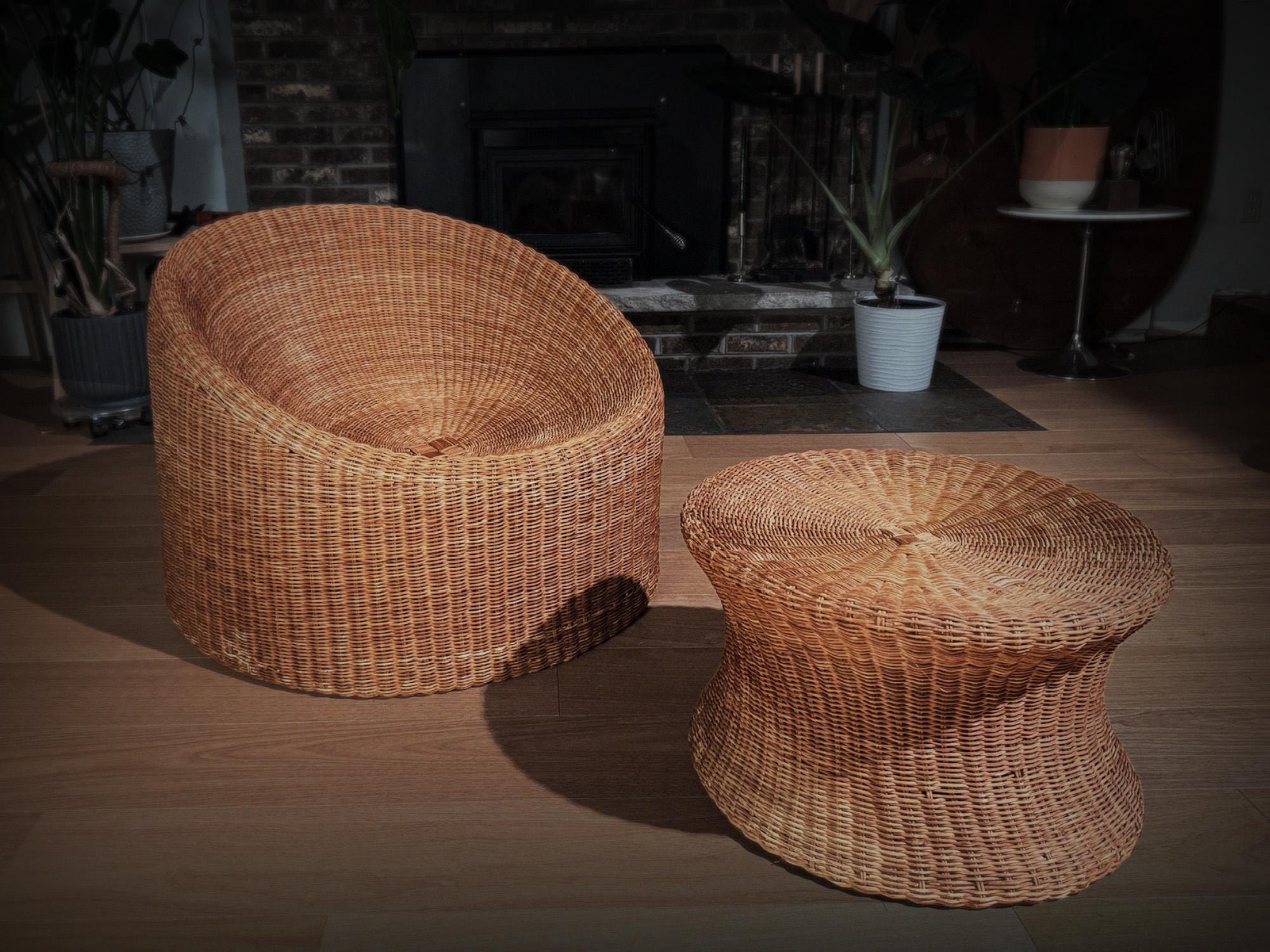 60s Rattan Furniture - Etsy
