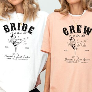 Custom Rodeo Bachelorette Party Shirts, Nashville Bachelorette Shirt, Western Bachelorette Party Favors, Country Cowgirl Bachelorette Shirts