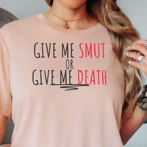 Smut Book Shirt, Spicy Book Lover Tee, Smut Reader Gift, Bookish Shirt, Romance Reader, Funny Book Tee, Dark Romance Shirt, Romantasy Shirt