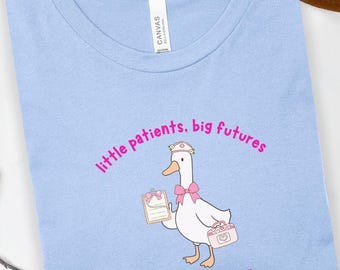 Pediatrics Nurse Shirt, Pediatric Crew Tee, Peds Nurse Gift, Registered Nurse Week Tee, PICU Nurse Top, Pediatrician Shirt, Nursing Student