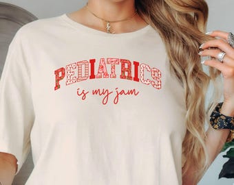 PEDIATRICS Nurse Shirt, Cute Peds Nurse Tee, PICU Nurse Gift, Pediatrician Appreciation Top, Pediatrics Crew Shirt, Nurse Practitioner gifts