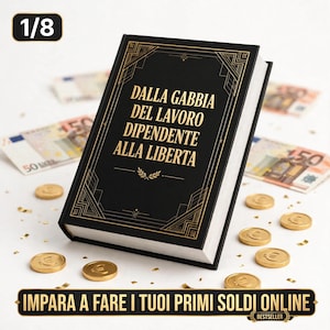 Dalla Gabbia del Lavoro alla Liberta - Guida Pratica Business Online PDF - Ebook Italiano