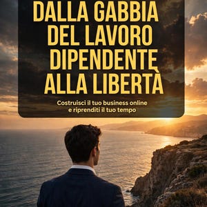Dalla Gabbia del Lavoro alla Liberta - Guida Pratica Business Online PDF - Ebook Italiano