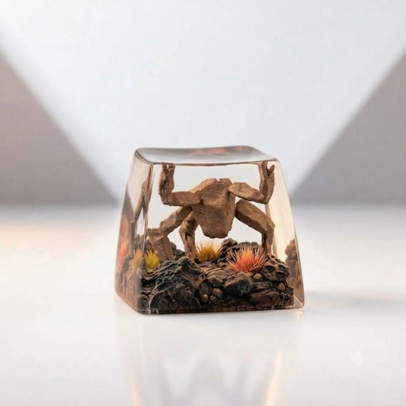 Project Hail Mary Rocky Resin Keycap, Cherry MX Resin Keycap, Gamer Keyboard Decor, Gift for Gamers
