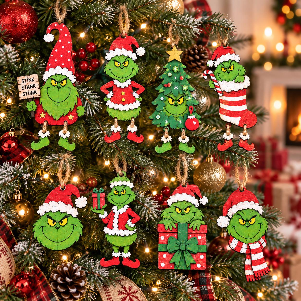 Grinch garland