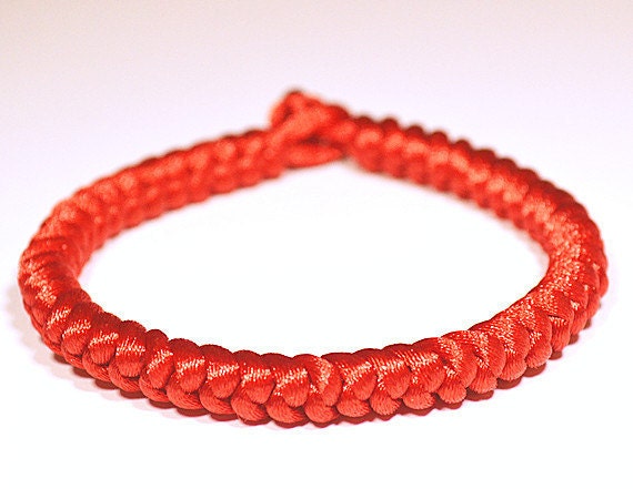 Red Chinese Knot Braceletjin Gang KNOT for Baby family couplemade