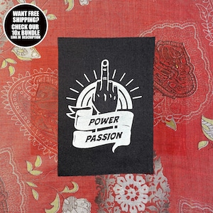 Queer Punk Power Passion Patch: Sew On Activism