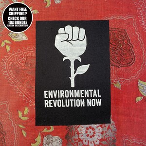 Parche de la Revolución Ambiental: Diseño Activista para Coser
