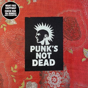 Naszywka DIY Punks Not Dead
