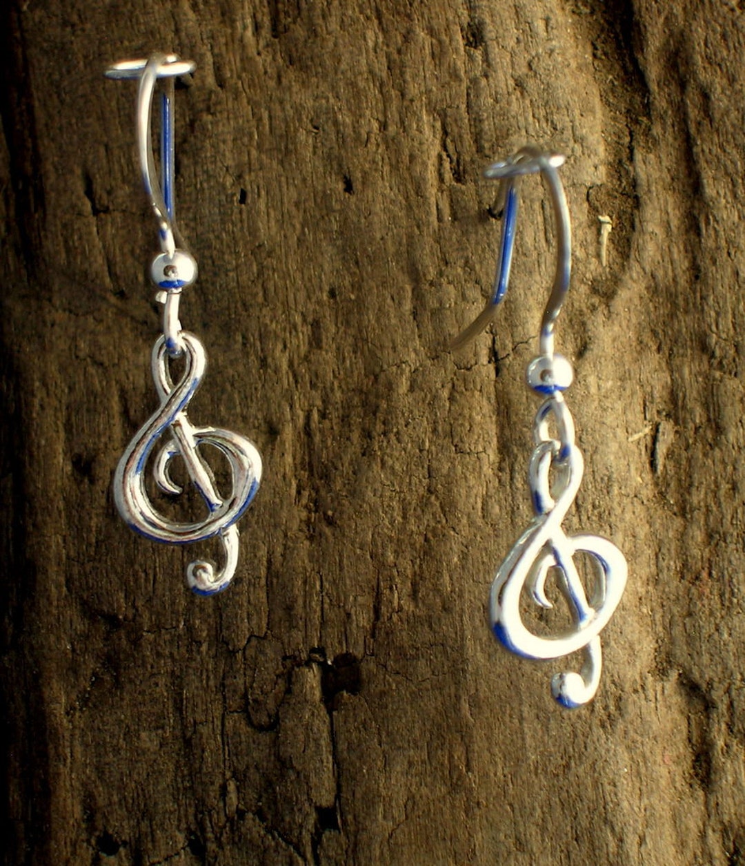 Treble Clef Pendant & Chain in 925 Sterling Silver | musical gifts online